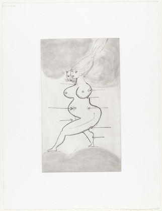 Louise Bourgeois. Sainte S&eacute;bastienne. 1990