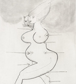 Louise Bourgeois. Sainte S&eacute;bastienne. 1990