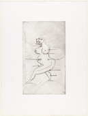 Louise Bourgeois. Sainte S&eacute;bastienne. 1990