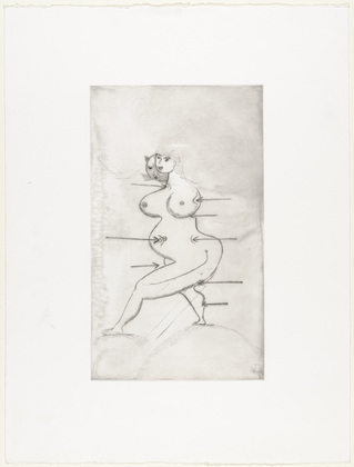 Louise Bourgeois. Sainte S&eacute;bastienne. 1990