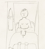 Louise Bourgeois. Untitled, plate 10 of 14, from the portfolio, Autobiographical Series. 1994