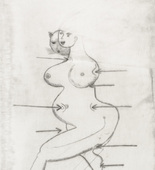 Louise Bourgeois. Sainte S&eacute;bastienne. 1990
