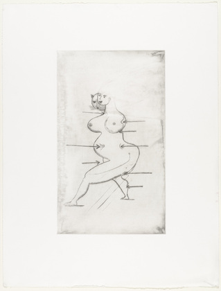 Louise Bourgeois. Sainte S&eacute;bastienne. 1990