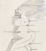 Louise Bourgeois. Sainte S&eacute;bastienne. 1990