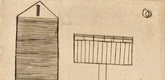 Louise Bourgeois. Plate 6 of 9, from the illustrated book, He Disappeared into Complete Silence, first edition (Example 10). 1947