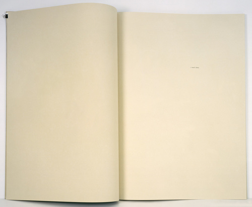Louise Bourgeois. Text 5, from the illustrated book, One's Sleep (3). 2003