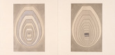 Louise Bourgeois. the puritan: study #1 of 59. 1990-1997