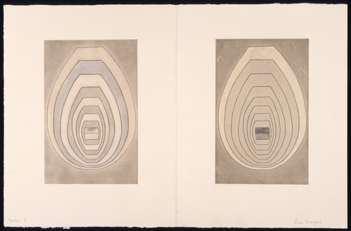 Louise Bourgeois. the puritan: study #1 of 59. 1990-1997