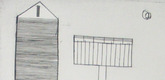 Louise Bourgeois. Plate 6 of 11, from the illustrated book, He Disappeared into Complete Silence, second edition. 1995