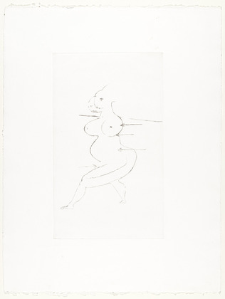 Louise Bourgeois. Sainte S&eacute;bastienne. 1990