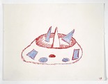 Louise Bourgeois. Ice Bag for a Burning T&ecirc;te en Feu. 2000