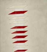 Louise Bourgeois. Untitled, plate 3 of 8, from the illustrated book, the puritan. 1990