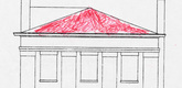 Louise Bourgeois. The Rectory (recto) (Study for The Rectory). 2003
