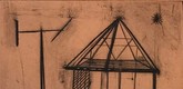 Louise Bourgeois. Plate 4 of 9, from the illustrated book, He Disappeared into Complete Silence, first edition (Example 11). 1947