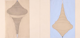 Louise Bourgeois. the puritan: study #6 of 59. 1990-1997