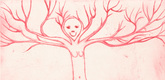 Louise Bourgeois. Untitled (Wide Tree). 2005