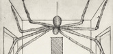 Louise Bourgeois. Spider, plate 11 of 11, from the illustrated book, He Disappeared into Complete Silence, second edition. 2001-2002