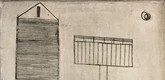 Louise Bourgeois. Plate 6 of 9, from the illustrated book, He Disappeared into Complete Silence, first edition (Example 11). 1947