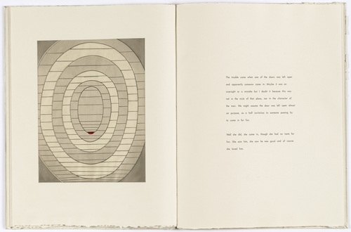 Louise Bourgeois. Untitled, plate 5 of 8, from the illustrated book, the puritan. 1990