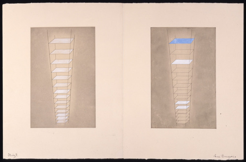 Louise Bourgeois. the puritan: study #7 of 59. 1990-1997
