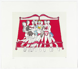 Louise Bourgeois. Eight in Bed. 2000