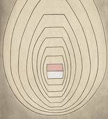 Louise Bourgeois. Untitled, plate 7 of 8, from the illustrated book, the puritan. 1990