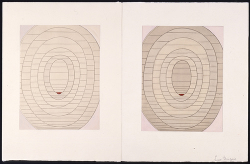 Louise Bourgeois. the puritan: study #13 of 59. 1990-1997