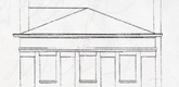 Louise Bourgeois. The Rectory (verso) (Study for The Rectory). 2003