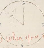 Louise Bourgeois. 10 AM Is When You Come to Me. 2006-2007