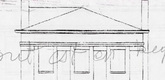 Louise Bourgeois. The Rectory (verso) (Study for The Rectory). 2003