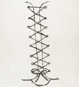 Louise Bourgeois. Lacing. 1990