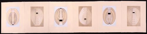 Louise Bourgeois. the puritan: study #17 of 59. 1990-1997