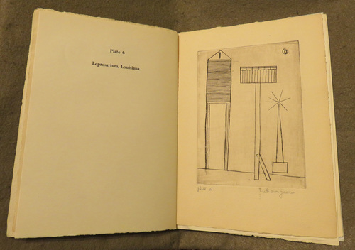 Louise Bourgeois. Plate 6 of 9, from the illustrated book, He Disappeared into Complete Silence, first edition (Example 12). 1947