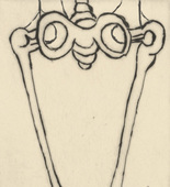 Louise Bourgeois. Untitled, plate 8 of 12, from the portfolio, Anatomy. 1989
