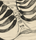 Louise Bourgeois. Untitled, plate 5 of 12, from the portfolio, Anatomy. 1989