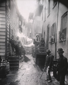 Jacob August Riis. Bandits' Roost, 59 1/2 Mulberry Street. 1888