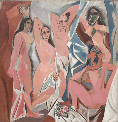 Pablo Picasso. Les Demoiselles d'Avignon. 1907