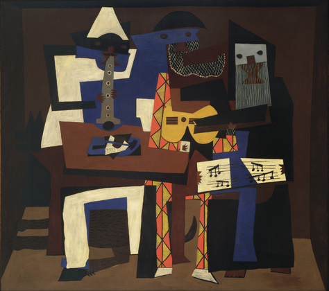 Pablo Picasso. Three Musicians. 1921