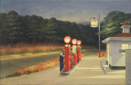 Edward Hopper. Gas. 1940