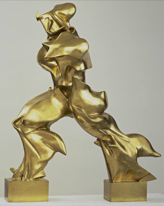 Umberto Boccioni. Unique Forms of Continuity in Space. 1913