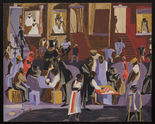 Jacob Lawrence. Street Shadows>. 1959