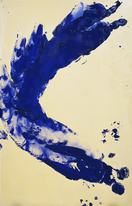Yves Klein. Anthropometry: Princess Helena. 1960