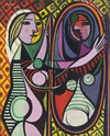 Pablo Picasso. Girl before a Mirror. 1932